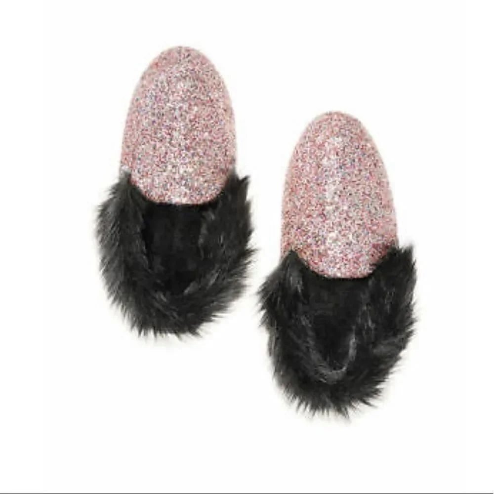 Victoria’s Secret Limited Edition glitter slippers